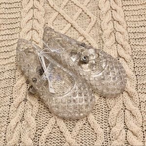 New Old Navy clear jellies